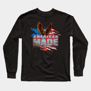 American Made Eagle Flag 2 Long Sleeve T-Shirt